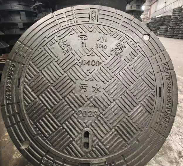 桃源球墨铸铁防沉降井盖展示